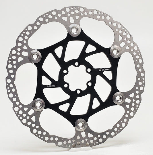 Surron/Talaria Front brake rotor 220mm by Warp 9 - sku - 44847267905814 eBike Super Shop