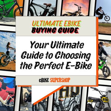Electric Bike Buying Guide 101: Your Ultimate Guide to Choosing the Perfect E-Bike