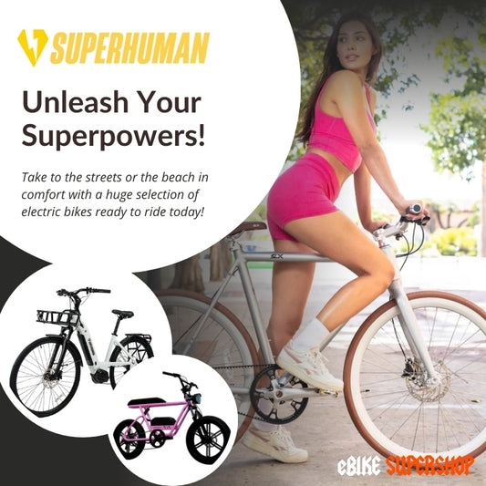 Experience the Ultimate Electric Bike Ride with Superhuman Ebikes!