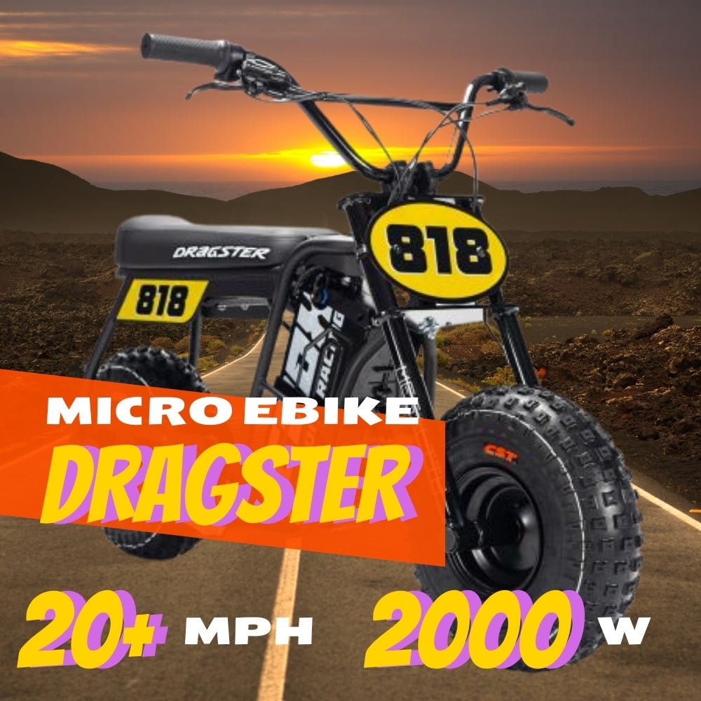 EBOX Dragster Micro Fat Tire Ebike: High-Performance Electric Adventure ...