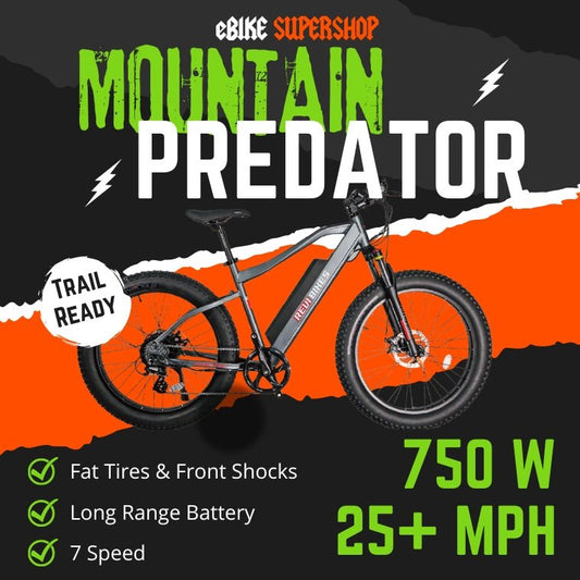 Electric Mountain eBike: Discover the Revi Predator for Ultimate Adventure - eBike Super Shop