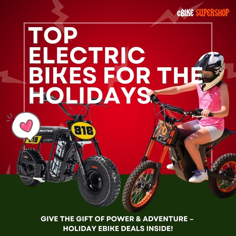 Top Electric Bikes for the Holidays 2025: Macfox, Murf, RAEV, EBOX & Freego Gift Guide - eBike Super Shop