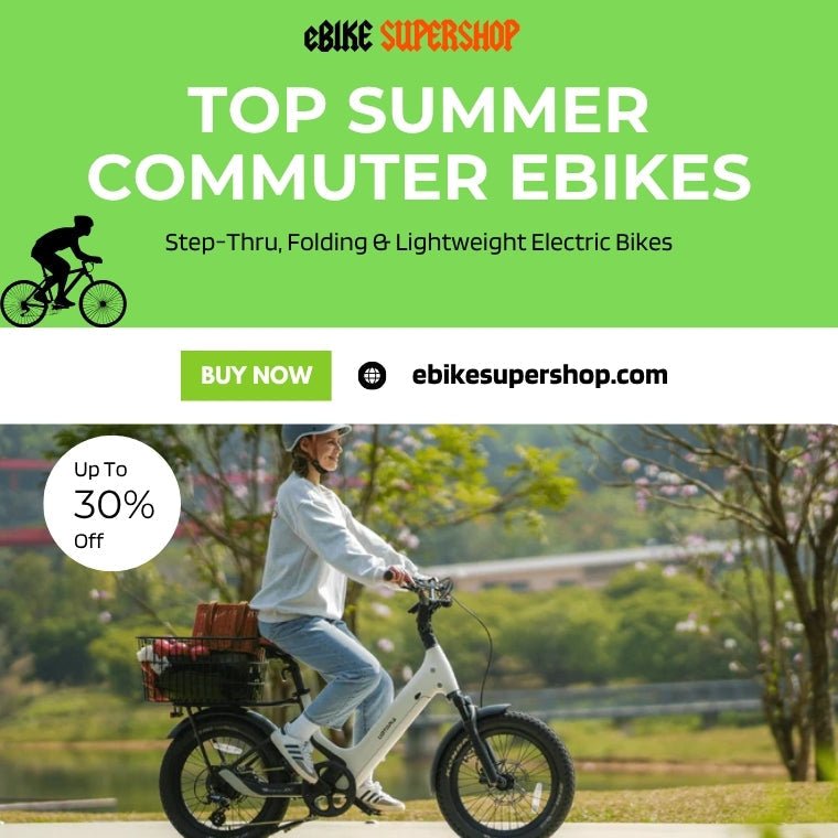 Top Summer Commuter eBikes for 2025 | Step-Thru, Folding & Lightweight