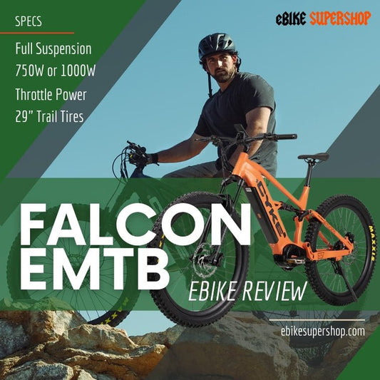 Unleashing Adventure: A Comprehensive Review of the CYKE Falcon A-48v Electric Mountain eBike - eBike Super Shop