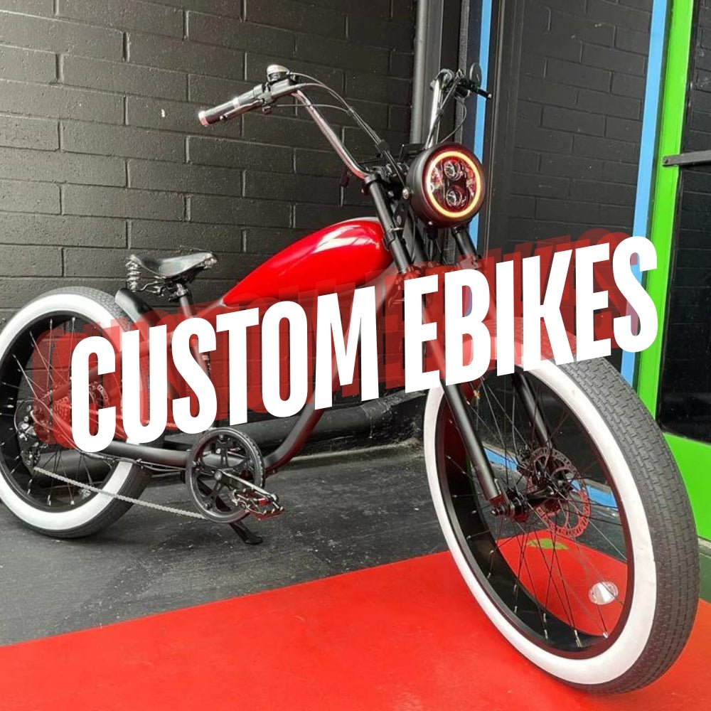 custom electric chopper bicycle Tracer Twenty5 DS 500W Cruiser E-Bike Black/PLS The Tracer Twenty5 DS is a chopper This Electric Chopper Will Leave