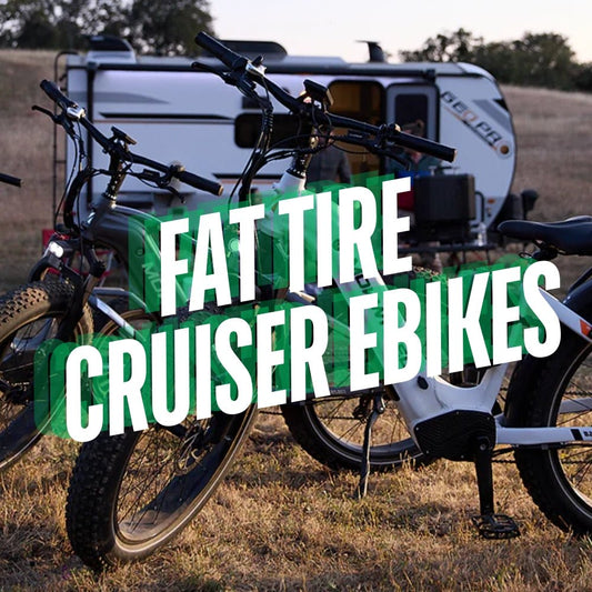 Electric Fat Tire Cruiser eBikes - eBike Super Shop