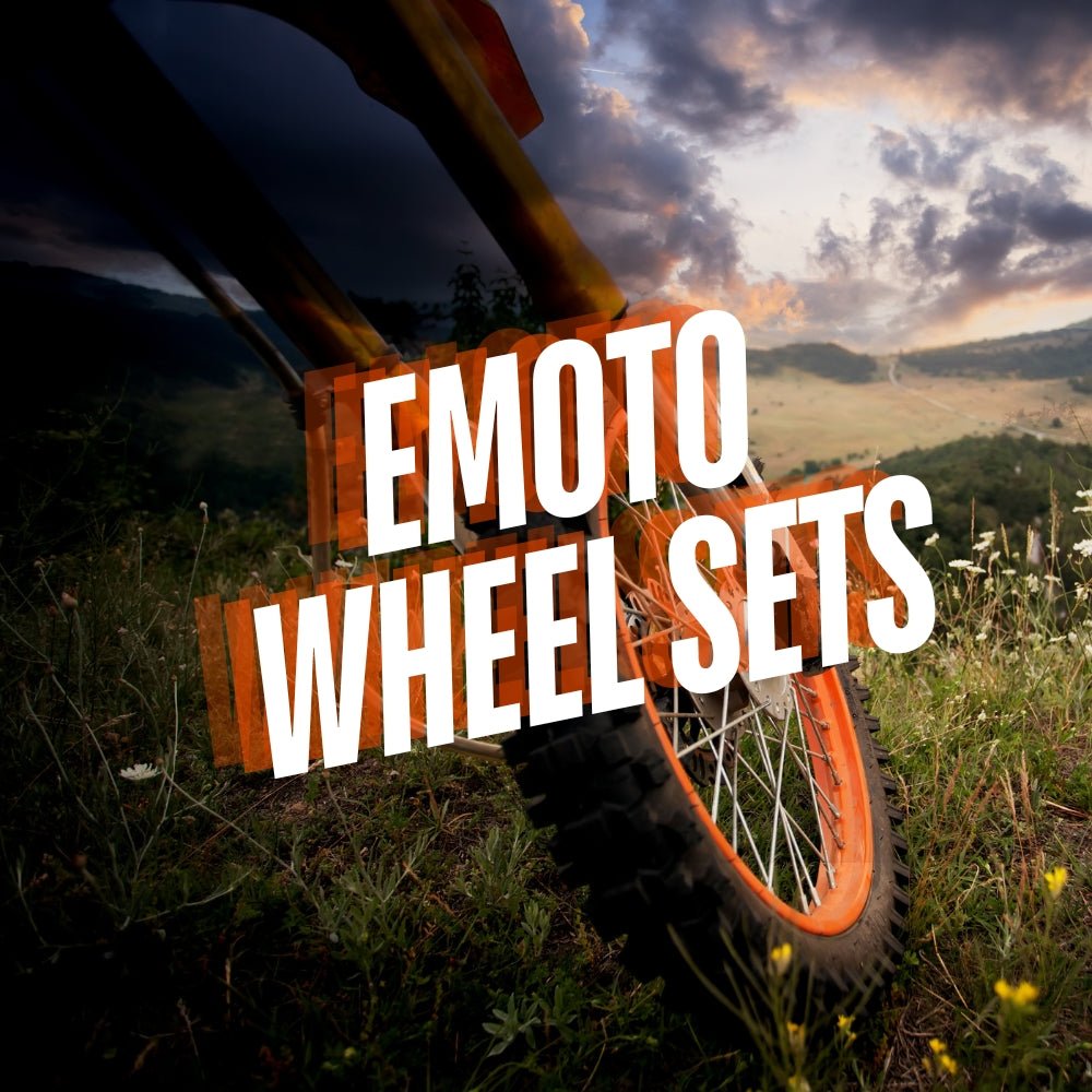 Front Wheel Set eMoto Front & Rear Wheel Sets – Premium Performance at eBike Super Shop