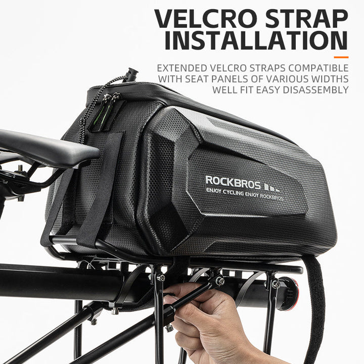 ROCKBROS Hard Shell Bike Trunk Bag - eBike Super Shop
