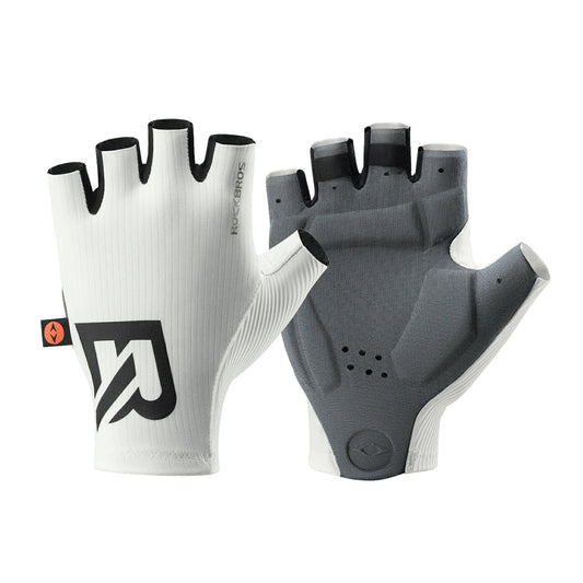 ROCKBROS Elastic Interface® Half-Finger Gel Padded Cycling Bike Gloves