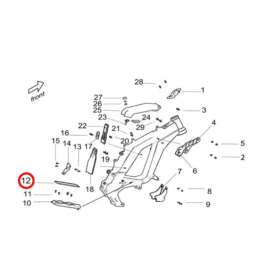 Sur-Ron Light Bee Lower Battery Foam