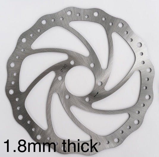 180mm Thin style Rotor for Stock Razor Wheels - Razor Accessories - 180mmrotor1.8 eBike Super Shop