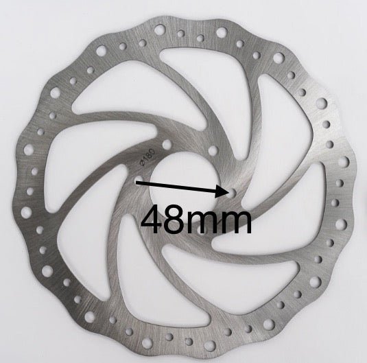 180mm Thin style Rotor for Stock Razor Wheels - Razor Accessories - 180mmrotor1.8 eBike Super Shop