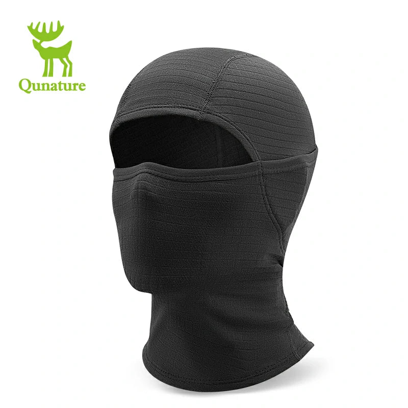 Qunature Waffle Grid Hooded Mask | Full Cold Protection & Comfort Fit