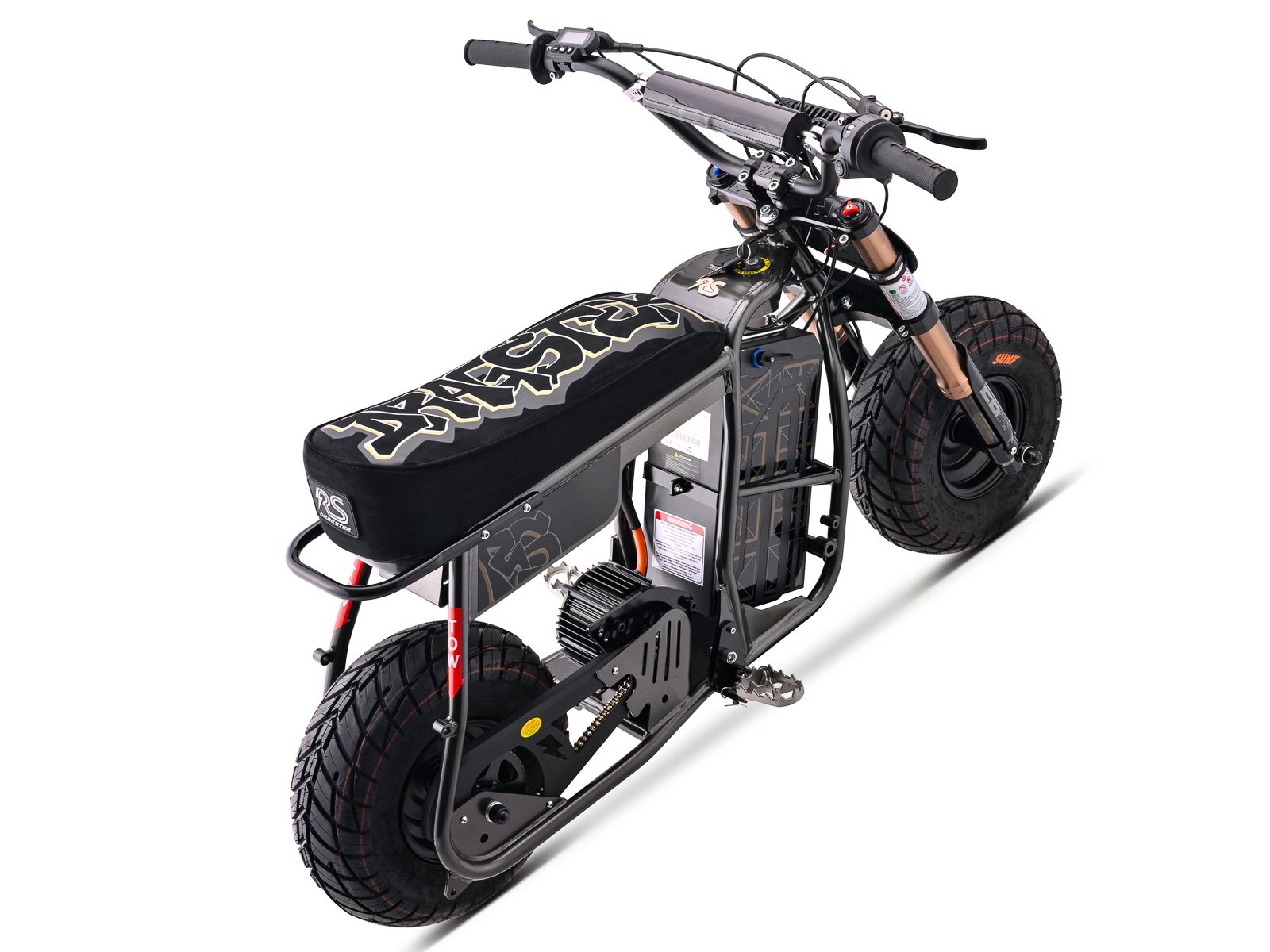 eMOTO Stomp Ebox Dragster RS - Orange - In a Box | eBike Super Shop