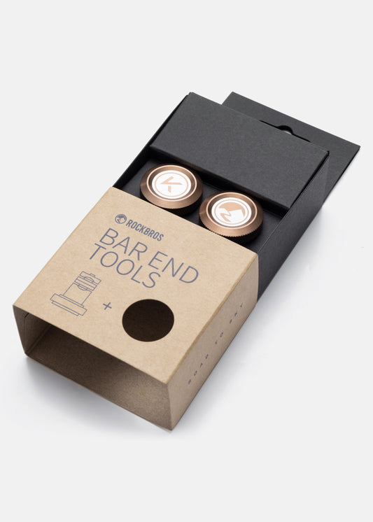 【ROAD TO SKY&VIVK】by ROCKBROS and VIVK Handlebar Shock Absorbing Ends (Pair)