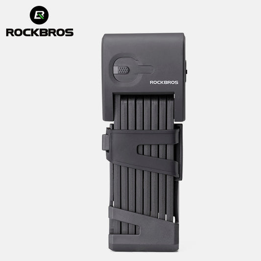 ROCKBROS Smart Bluetooth Fingerprint Folding Bike Lock - Waterproof, Anti-Theft