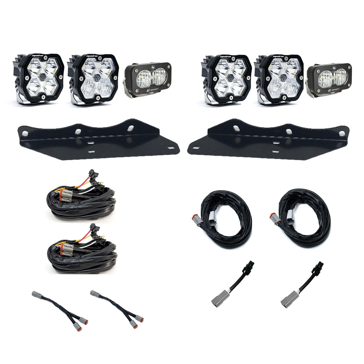 Squadron 2.0 Sport/S2 Sport Fog Pocket Light Kit Ford 2017-20 F-150 Raptor Baja Designs