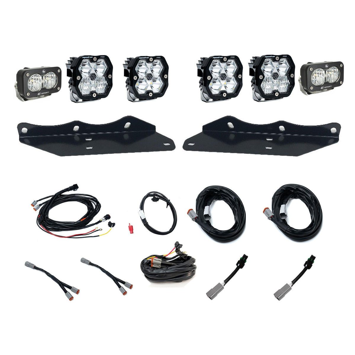 Squadron 2.0 Pro/S2 Sport Fog Pocket Light Kit Ford 2017-20 F-150 Raptor Baja Designs