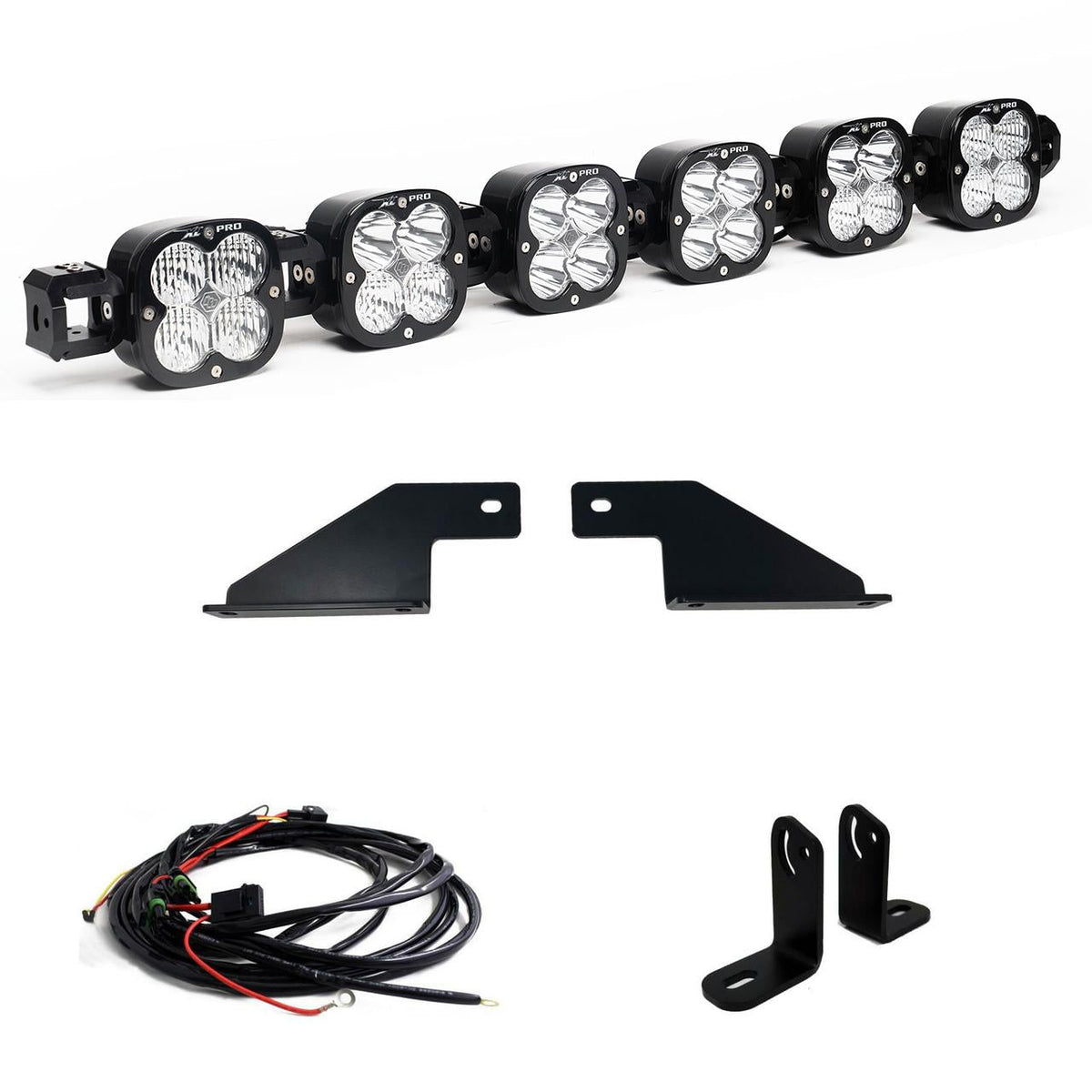 XL Pro Linkable Sport Bumper Light Kit 21-26 F-150 Raptor (Multi-Pattern Clear) Baja Designs