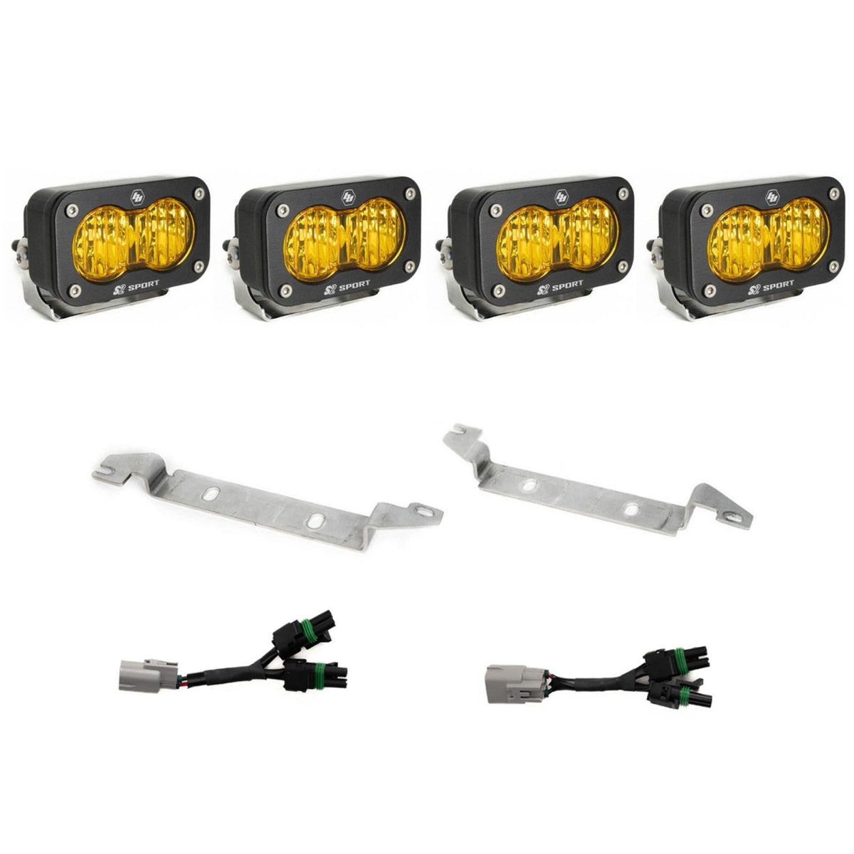 S2 Sport OEM Fog Light Replacement Kit 2024-on Toyota Tacoma TRD Pro/Trailhunter Baja Designs