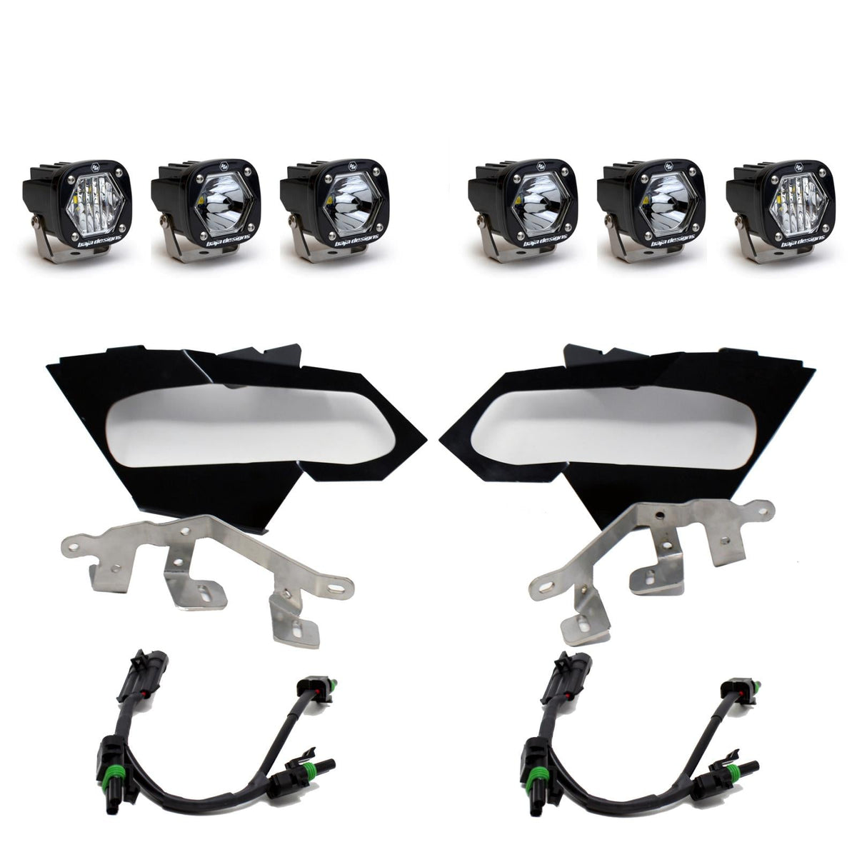 Can-Am X3 Headlight Kit S1 W/C Baja Designs