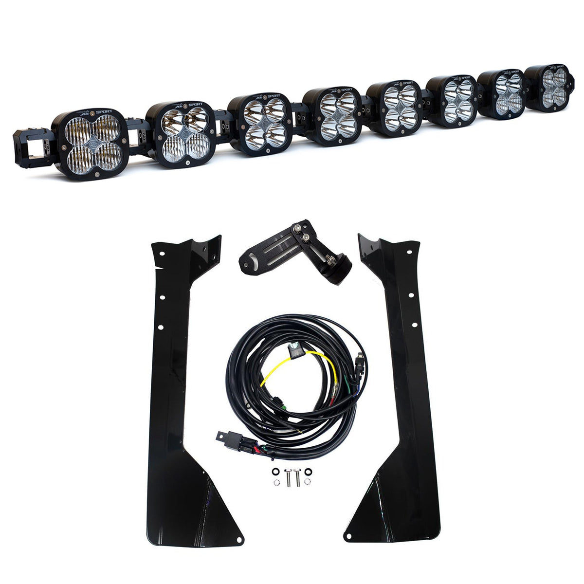 Jeep JK XL Linkable Roof Bar Kit 07-16 Wrangler JK Baja Desgins