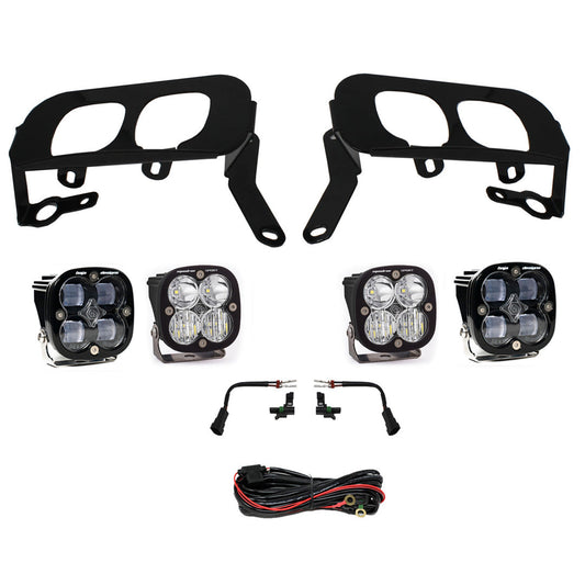 Silverado 1500 Fog Pocket Kit 14-15 FPK, SAE W/C & Sport D/C Baja Designs
