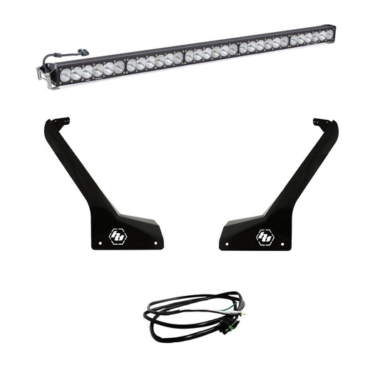 Jeep JL/JT Roof Bar LED Light Kit 50 Inch OnX6+ Baja Designs