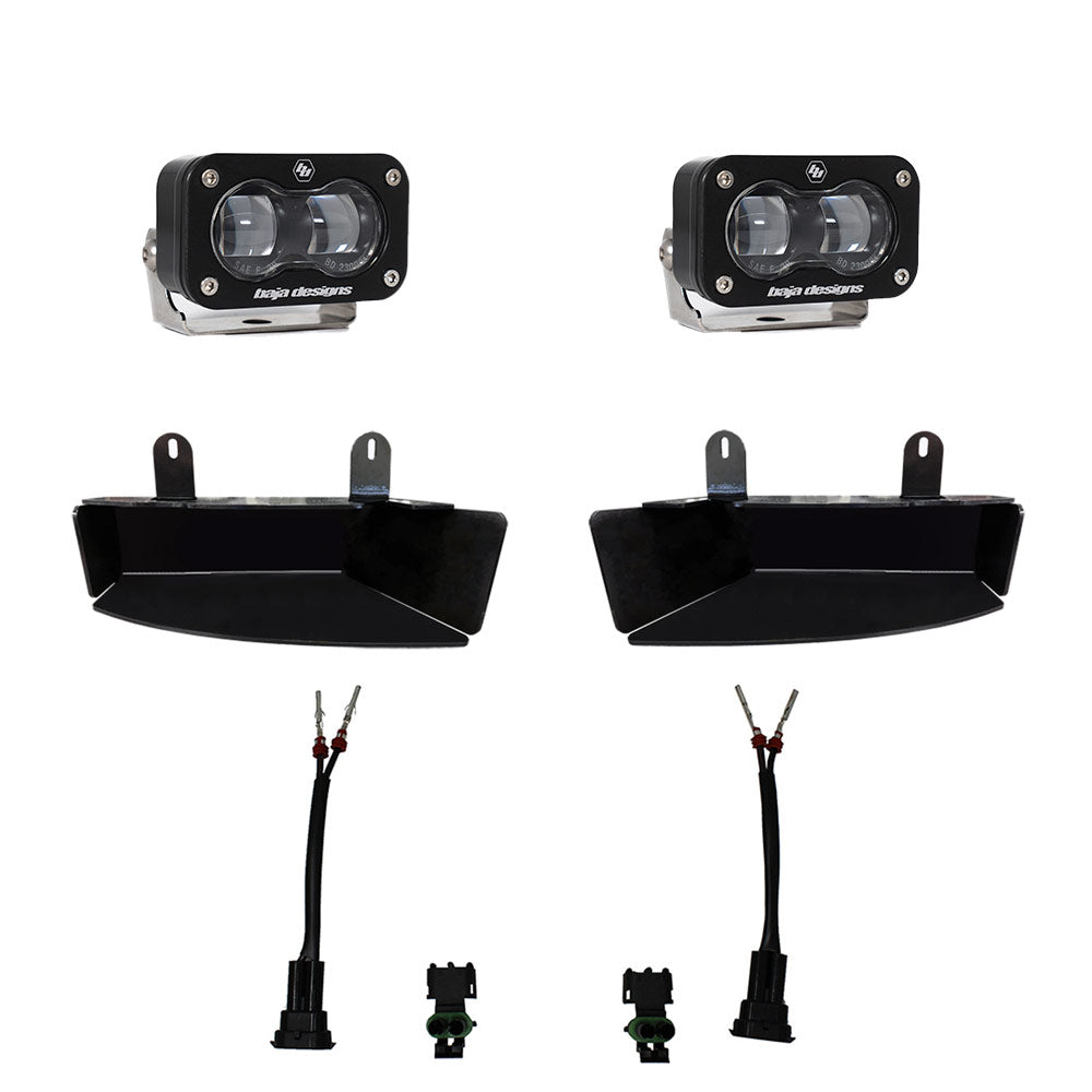 RAM S2 SAE Fog Pocket Light Kit RAM 19-Present 2500/3500 Baja Designs