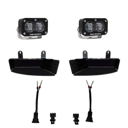 RAM S2 SAE Fog Pocket Light Kit RAM 19-Present 2500/3500 Baja Designs