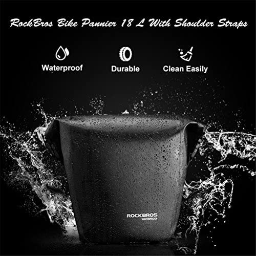 ROCKBROS Std Bicycle Saddlebag in Black