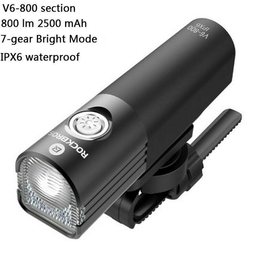ROCKBROS Front Bike Light 400/800 Lumens V6-400/800