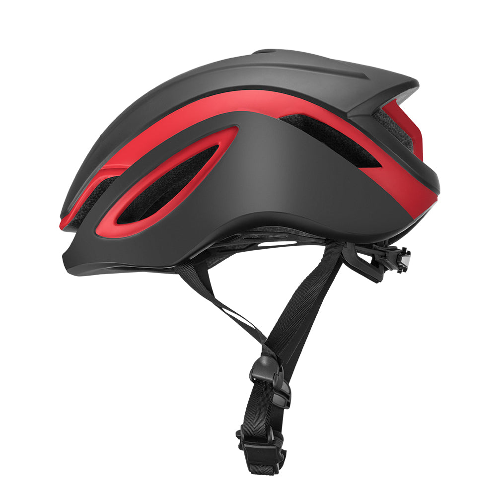 aero bike helmets australia ROCKBROS Road Aero Bike Helmet for Adults TT Triathlon Helmet for Cycling, Red / M