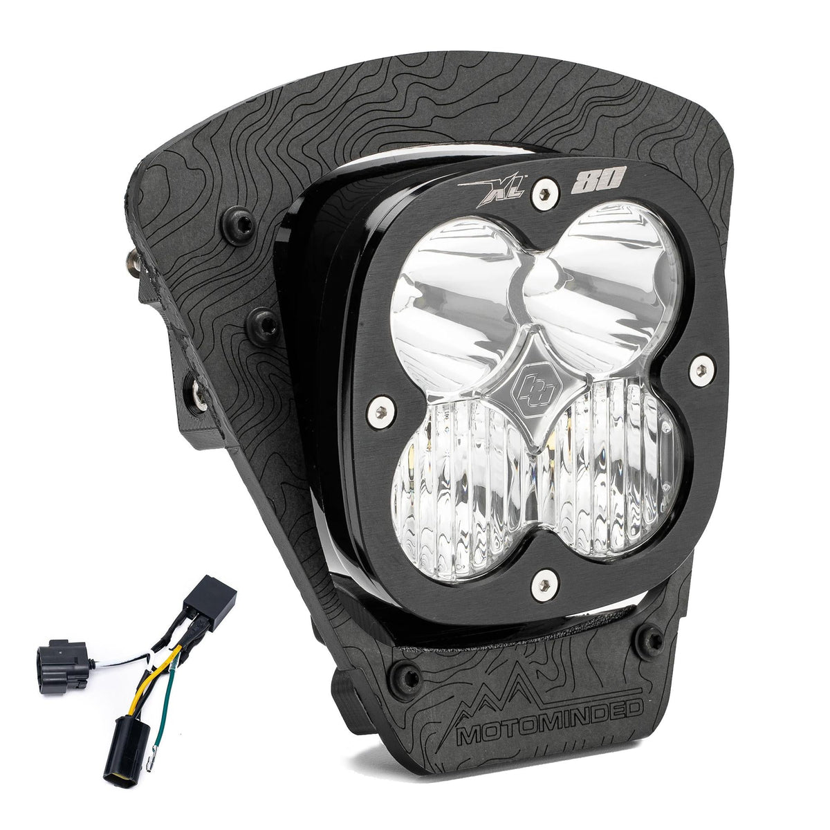 XL80 Black LED Auxiliary Light Pod Kit - Universal Baja Designs (Alt 1)