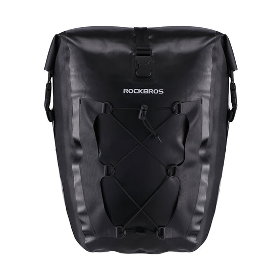 Ultra Large Capacity Bicycle Saddlebag in Black or Yellow