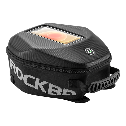 ROCKBROS 7L Hard Shell Motorcycle Tank Bag Waterproof Touchscreen Phone Pouch