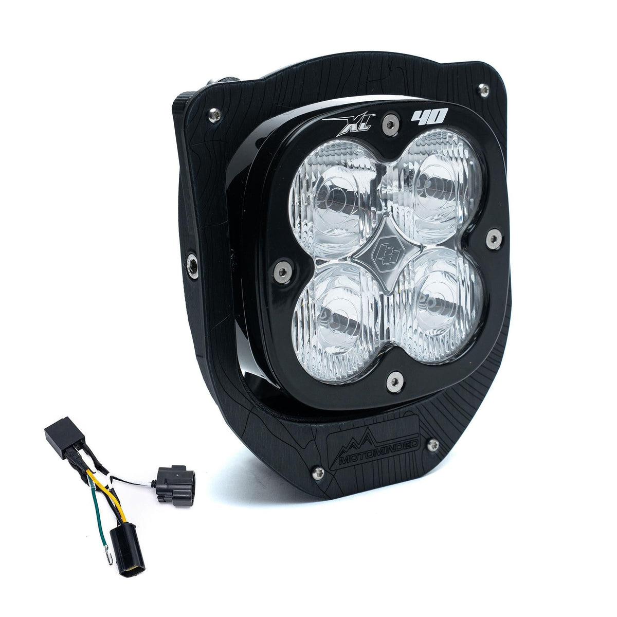 Husqvarna XL40 LED Headlight Kit (24-on) w/ Hi-Low Harness Baja Designs