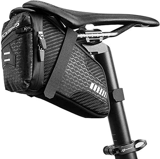 ROCKBROS 1.5L Waterproof Bicycle Saddle Bag - Durable, Reflective, Easy Install