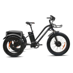 KASEN Trike 500 w Trike Ebike 20x4 Fat Electric Trike 3 Wheel eBike