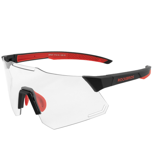 UV400 Polarized/Photochromic Cycling Glasses