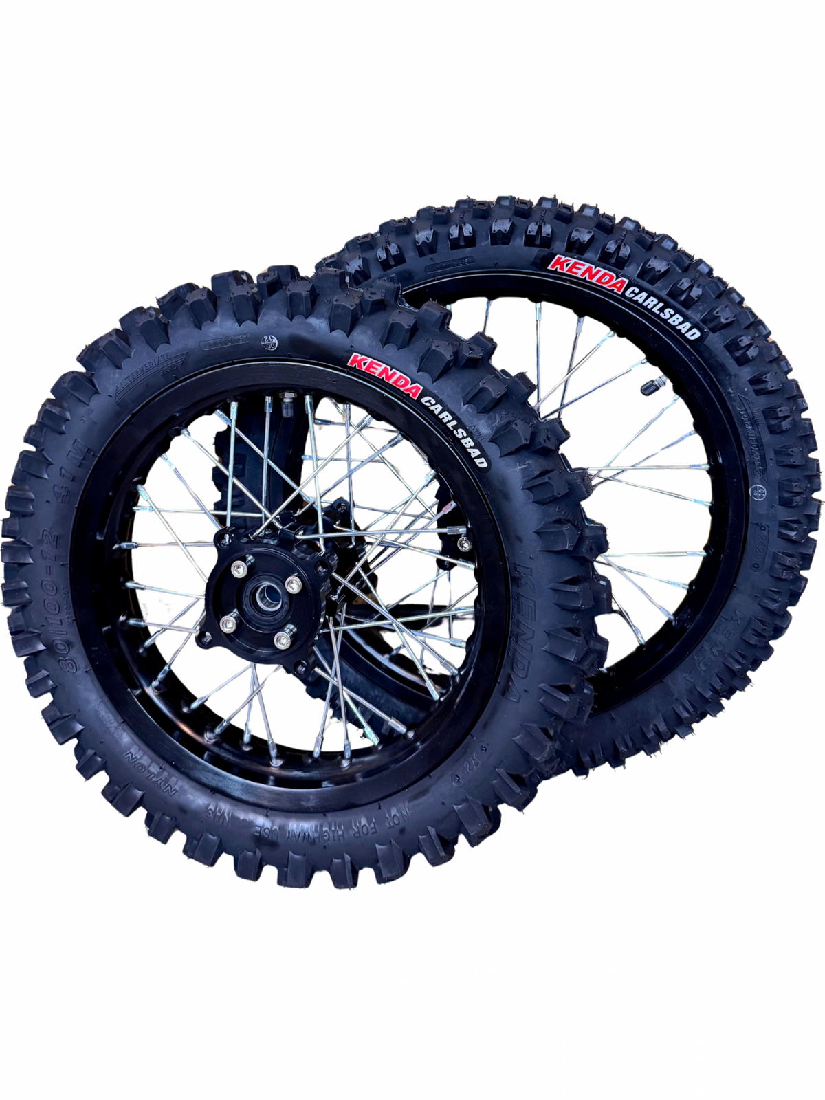 Tuttio 14 Inch 12 Inch Pitbike Wheel Kit