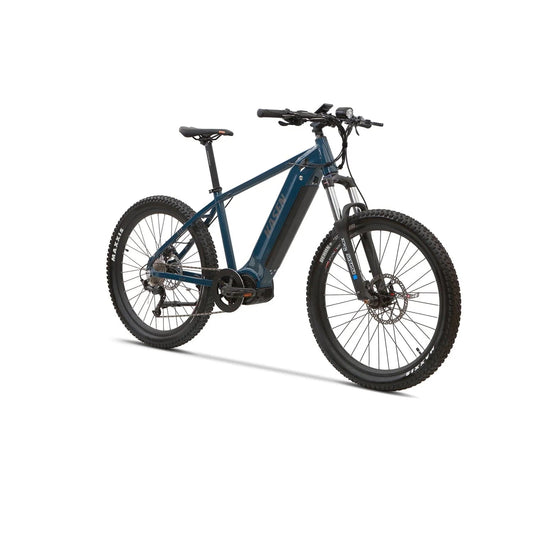 Blue Kasen K2.0 1000W eBike packaged inside a white box, product image on a white background