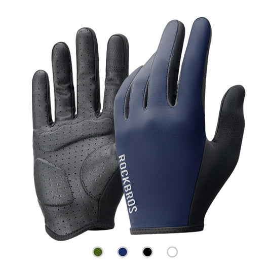 ROCKBROS Road-to-Sky Spring Summer Cycling Gloves Full Finger Touch Screen