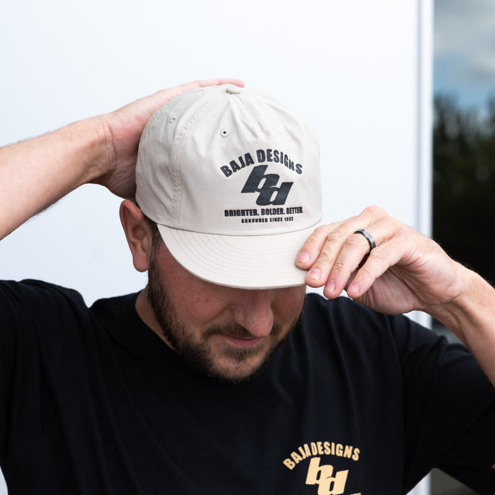 Baja Designs Grounded Snapback Hat - Baja Designs Apparel - sku - 50201870041366 eBike Super Shop