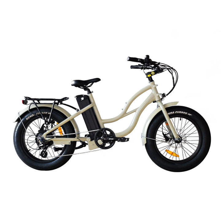 Big Bear eBikes COASTAL CRUISER 52V 20 Thru 750 w Ready to Ride Step Thru Ebike 20x4 Mini Fat Tire Electric Beach Cruiser eBike - Mini - eBike Super Shop