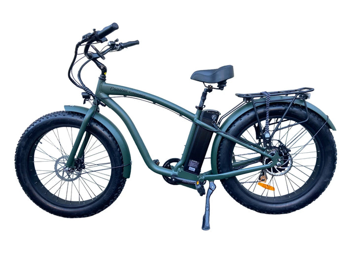 Big Bear eBikes COASTAL CRUISER 52V 26 Over 750 w Ready to Ride Step Over Ebike 26x4 Fat Tire Electric Beach Cruiser eBike - Fat Tire Cruiser eBike - eBike Super Shop