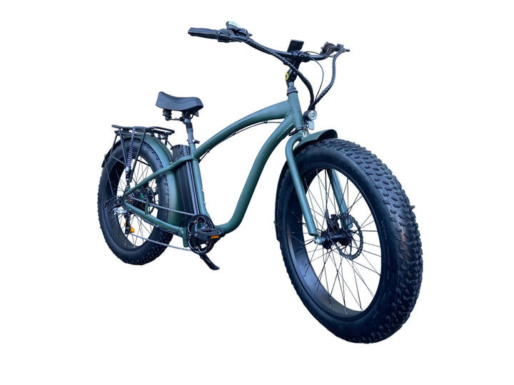 Big Bear eBikes COASTAL CRUISER 52V 26 Over 750 w Ready to Ride Step Over Ebike 26x4 Fat Tire Electric Beach Cruiser eBike - Fat Tire Cruiser eBike - eBike Super Shop