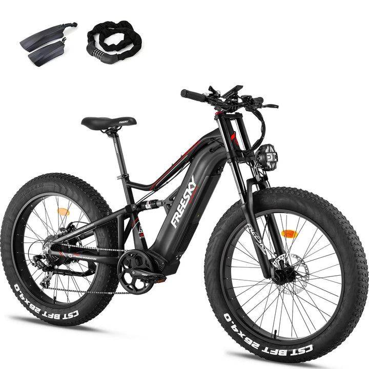 Big Bear eBikes FREESKY Swifthorse X - 6e 1000 w Ready to Ride Mountain Ebike 4 Electric Fat Tire Mountain eBike - Mountain eBike - eBike Super Shop