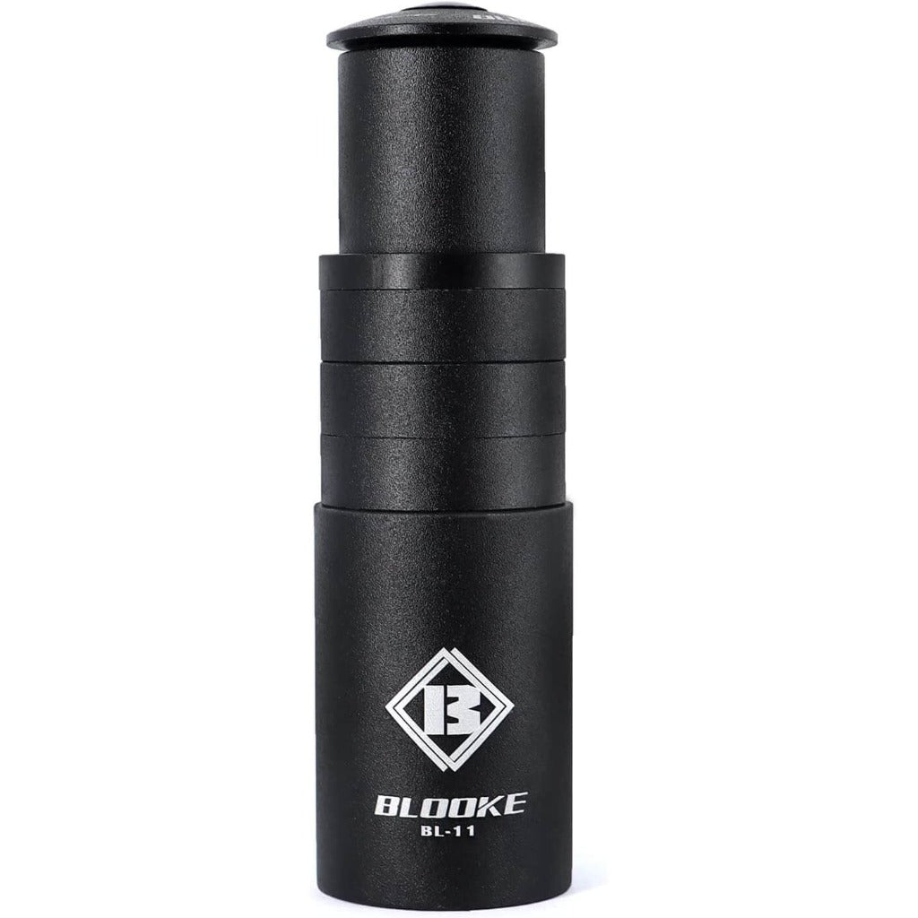 Bike Fork Stem Extender Bicycle Handlebar Stem Riser - Bicycle Stems - SHP - B61black eBike Super Shop