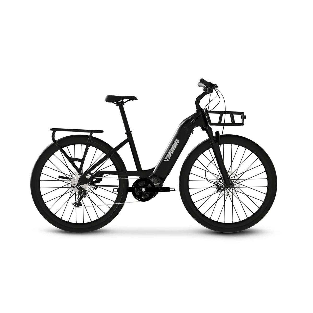 Superhuman Moonrider electric bike in Gloss Black